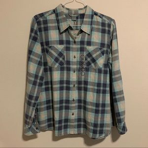Natural Reflections Blue Flannel